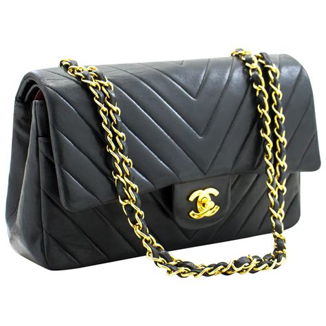 chanel flap chain stitching|Chanel flap pattern.